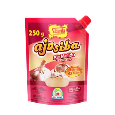 Sibarita Ajo Molido Doypack 250gr1
