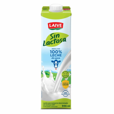 Laive Leche sin Lactosa UHT Caja 946ml