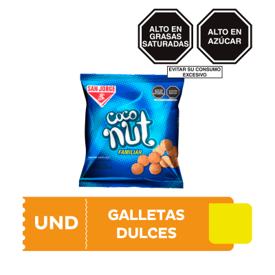 San Jorge Galleta Coconut Bolsa 450gr