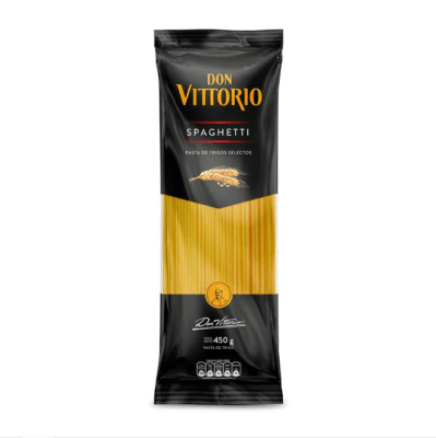 Don Vittorio Fideo Spaghetti Bolsa 500gr