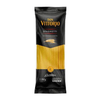 Don Vittorio Fideo Spaghetti Bolsa 950gr