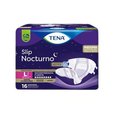 Tena Pañal Slip Nocturno Talla L Bolsa 16und1