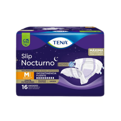 Tena Pañal Slip Nocturno Talla M Bolsa 16und1