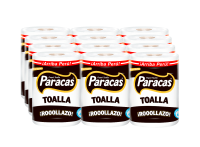 Paracas Papel Toalla Plancha 12und1