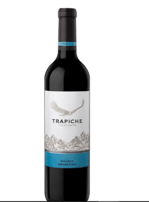 Vino Tinto TRAPICHE Vineyards Malbec Botella 750ml