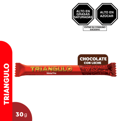Triangulo Chocolate con Leche 30gr
