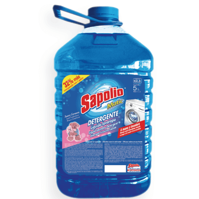 Sapolio Detergente Líquido Suave Ternura Galón 5lt