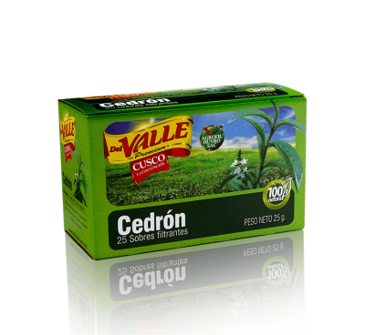 Del Valle Cedrón Filtrante Caja 25und1