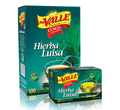 Del Valle Hierba Luisa Filtrante Caja 100und1