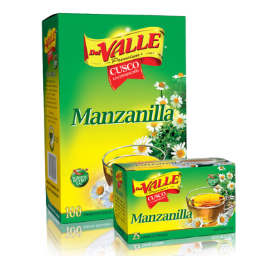 Del Valle Manzanilla Filtrante Caja 25und1