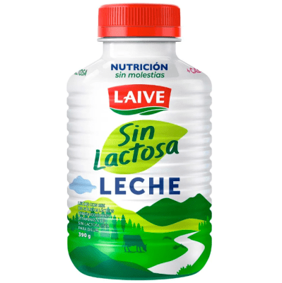 Laive Leche sin Lactosa Botella 390gr