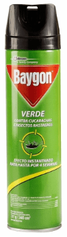 Baygon Verde Mata Cucarachas y Hormigas Frasco 237gr