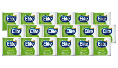 Elite Servilleta Cortadas Simples Plancha X 18und1