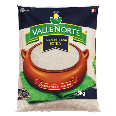 Valle Norte Arroz Gran Reserva Extra Bolsa 5kg