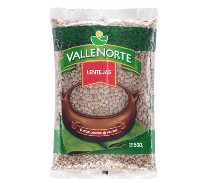 Valle Norte Lentejas Bolsa 500gr