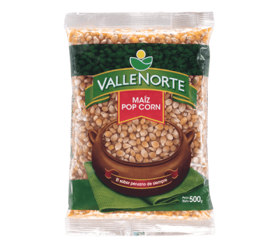 Valle Norte Maiz Pop Corn Bolsa 500gr1