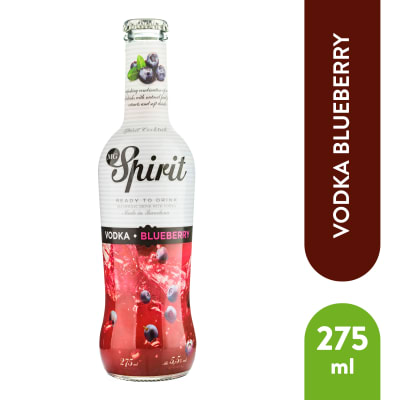 MG Spirit Vodka Sabor Blueberry Botella 275ml1