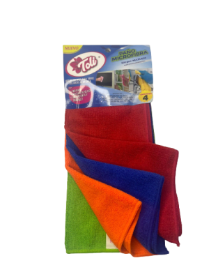 Toli Paño Microfibra X 4und1