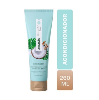 Amarás Acondicionador Rizos Control Frizz Frasco 260ml