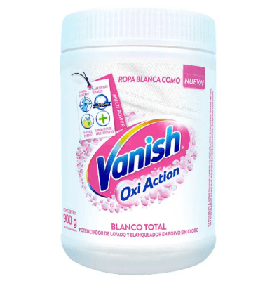 Vanish Quitamanchas Polvo Blanco Total Pote 900gr