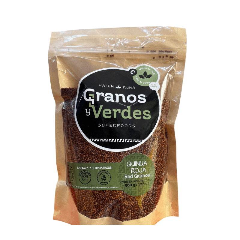 Granos y Verdes Quinua Roja 500g Eco Ahorro