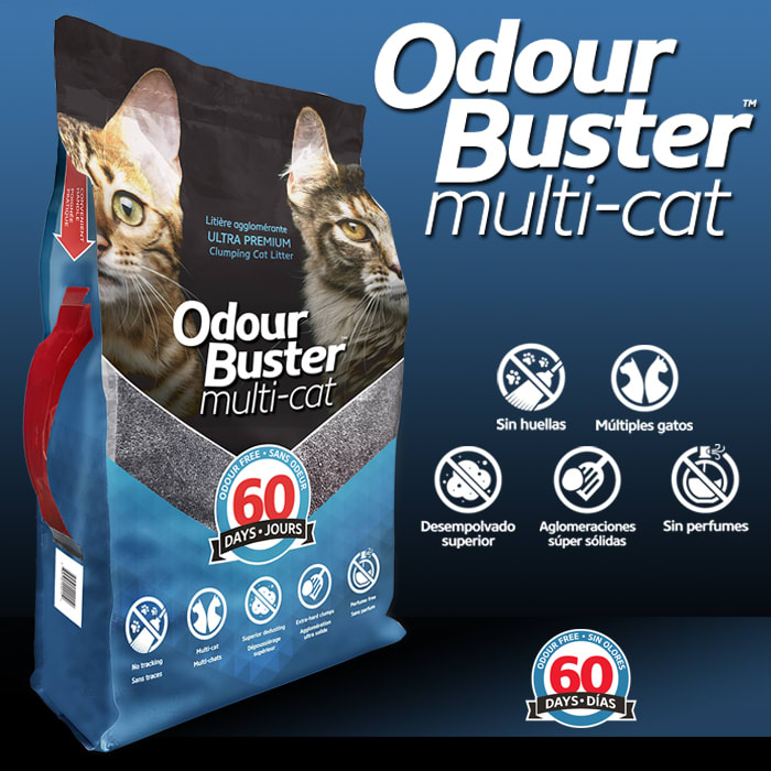 odour buster multi cat