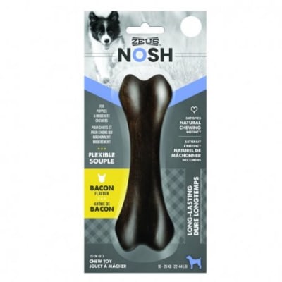 Hueso Flex Para Cachorro Sabor Tocino Talla M Zeus Nosh Hueso Flex Para Cachorro Sabor Tocino Talla M Zeus Nosh