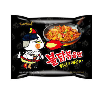 Caja Fideos Inst. Buldak Original (Negro) 140g x 401