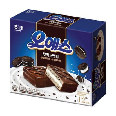 Caja Oh Yes Cookie - Cream (Oreo) 360G x 121