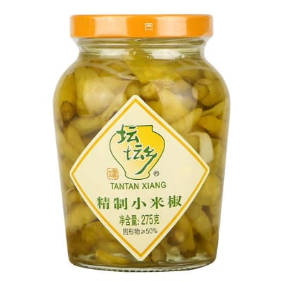Caja Aji Verde en Conserva 275g x 121