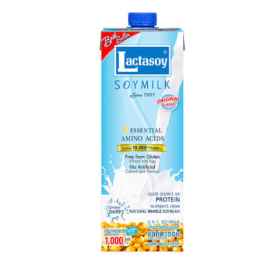 Caja Leche soya Tetrapack Lactasoy 1000ml x 121