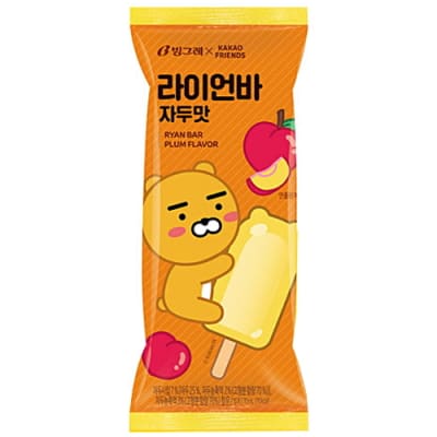 Caja Binggrae Helado Agua Sabor Ciruela 70ml x 40