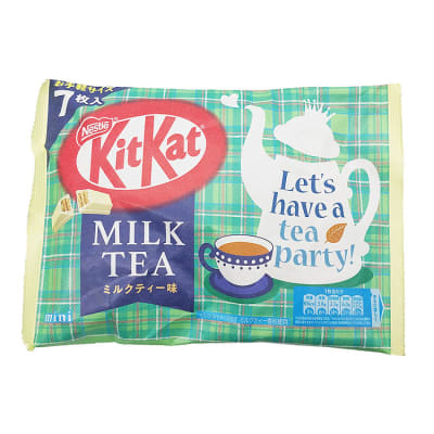 Caja Kit Kat Mini Te Con Leche 7pcs x 12