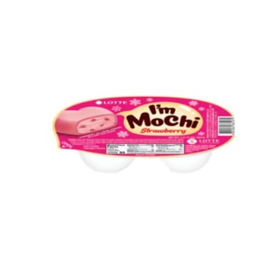 Caja Helado Mochi Relleno Frutilla 90ml x 24