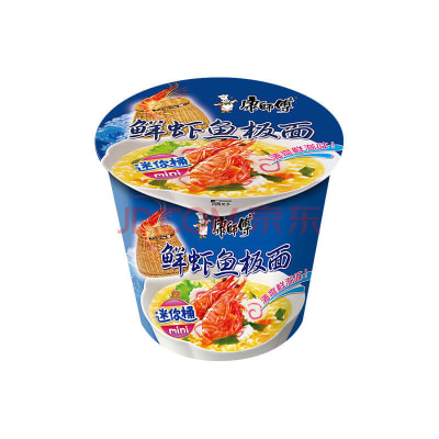 Caja Ramen Inst Cup Mini Mariscos 59g x 121
