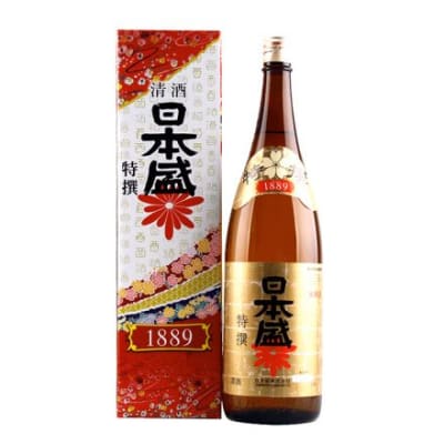 Caja Sake Tokusen Nihonsakari since 1889 1800ml x 6