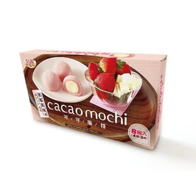 Caja Cacao Mochi Frutilla 80g x 24