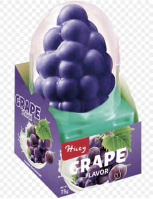 Caja Helado de Fruta Forma Uva 75g x 12