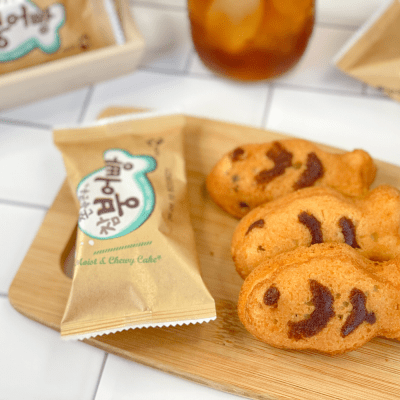 Queque forma Pez Chocolate con Malvavisco 8 Pcs