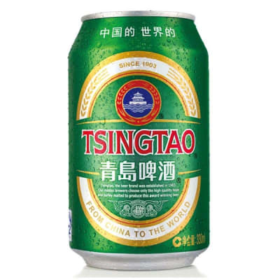 Caja Cerveza Tsingtao 330ml x 24