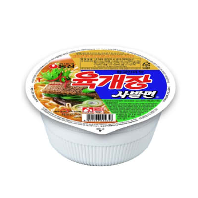 Caja Ramen Bowl Carne Picante (Yook Gae Jang) 86g x 241