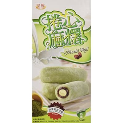 Caja Mochi Roll Te Verde con Poroto Rojo 150g x 24