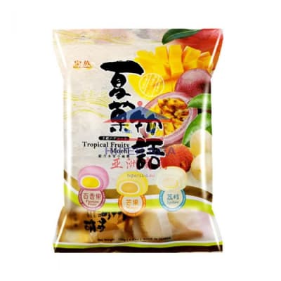 Caja Bolsa Mochi Fruta Tropical 120g x 24 Royal Family