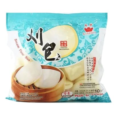 Caja Bao Blanco a Vapor Para Rellenar (congelado) 600g x 121