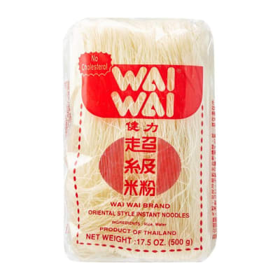 Caja Fideo de Arroz Vermicheli Wai Wai 500g x 24