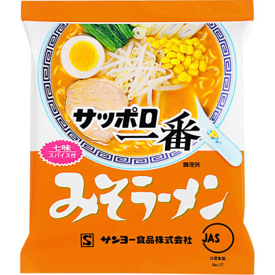 Caja Ramen Inst. Miso Sapporo 100Gr x 301