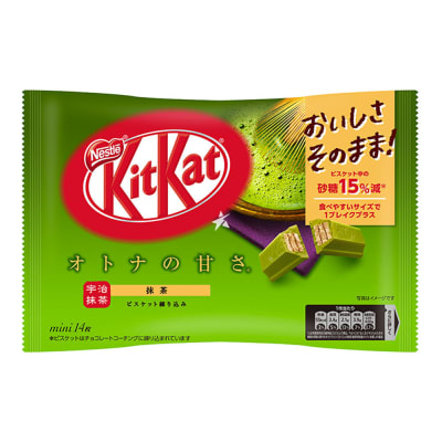 Caja Kit Kat Mini Matcha 14Piezas(17655) x12
