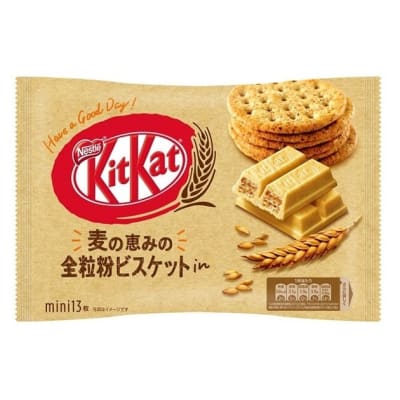 Caja Kit Kat galletas de trigo integral13pcs (17761) x 12