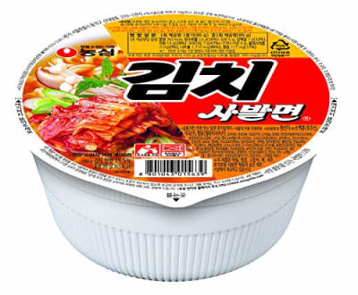 Caja Ramen Bowl Kimchi Picante 86gx24