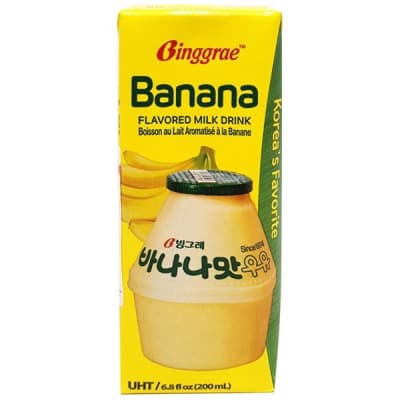Caja Jugo Milk banana 200ml x 24